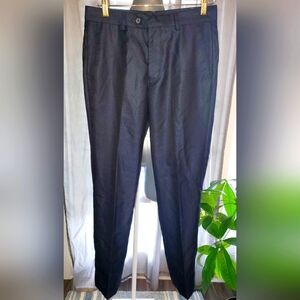 Pique Design Navy Slacks